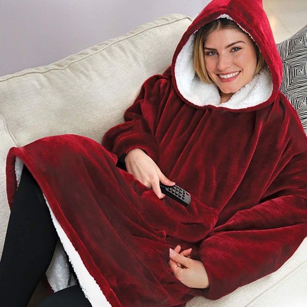 hooded blanket