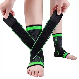 ankle support brace, ankle sleeve, compression ankle brace, adjustable ankle brace